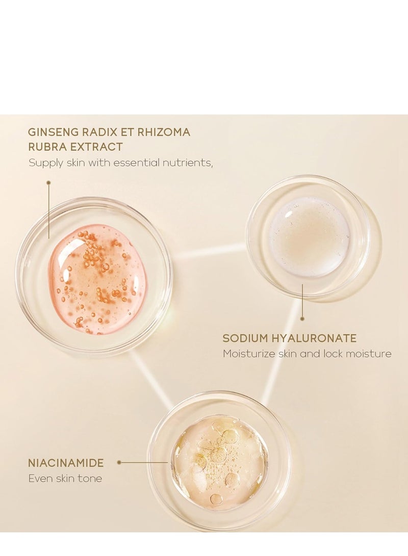 Laikou Skin Care Set with Snail Mucin, Snail Ginseng Serum,Eye Cream,Essence Cream 3 in 1 Travel, Suitable for Dry Skin, Acne-prone, Sensitive Skin, Improve Damaged Skin Lmproves Elasticity, Minimizes Pores - Image 4