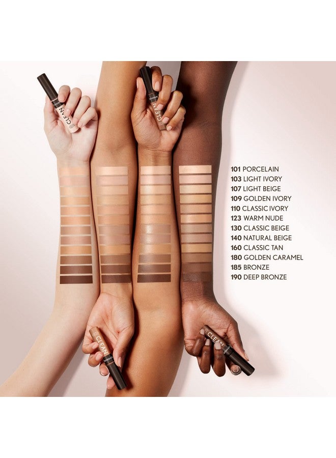 كفر جيرل كونسيلر كوفر جيرل كلين إنفيزيبل، خفيف الوزن، مرطب، تركيبة نباتية، لون عاجي كلاسيكي 110، 0.23 أونصة - Image 4