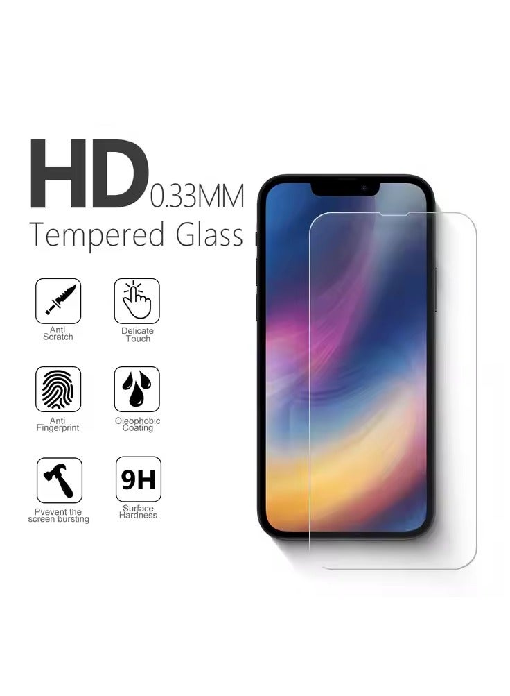I Phone 16 99H clear glass screen protector High quality (2 Pieces) - Image 2