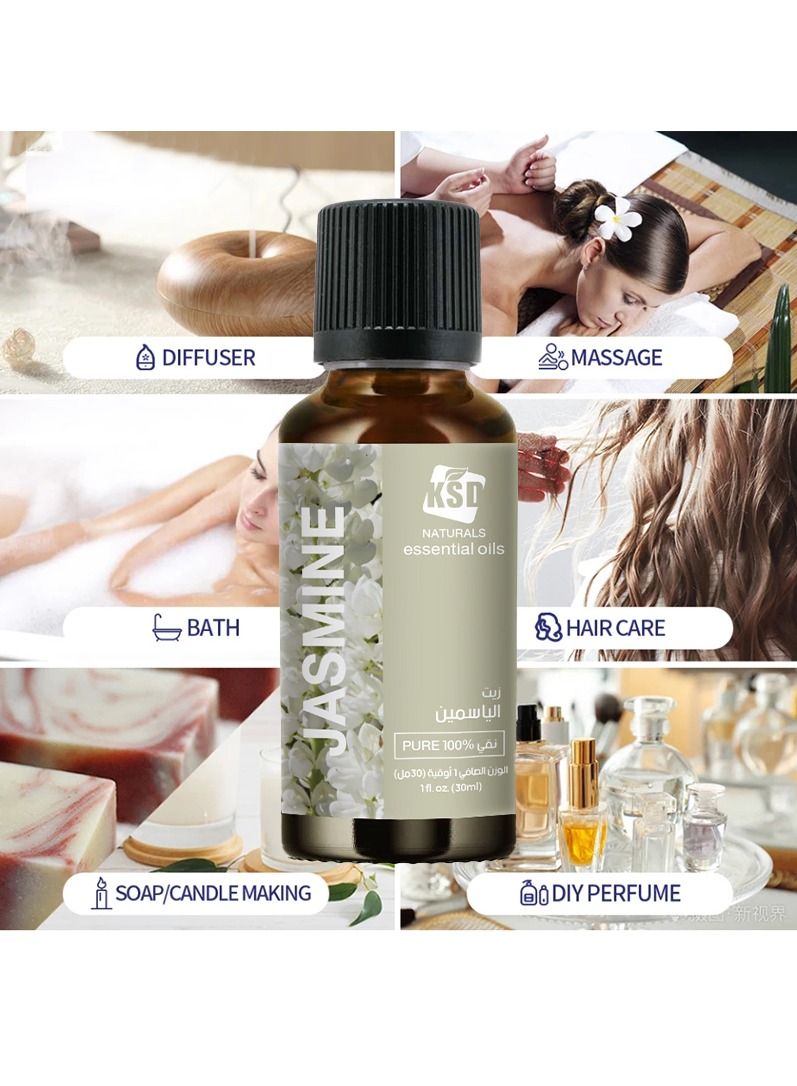 كي إس دي زيت عطري برائحة الياسمين 30مل  - Image 2