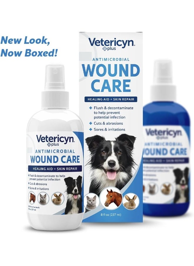 Vetericyn Vetericyn Plus Antimicrobial All Animal Wound & Skin Care 8oz  - Image 2