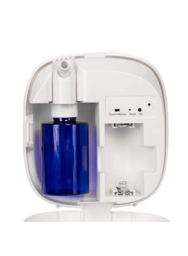 M100 Electric Diffuser Covers 100 to 200 cubic meters Suitable for small spaces, 100ml essential oil bottle, nano technology scent diffuser, easy control via Bluetooth to adjust the aroma intensity, operating hours and operating days, child safety lock, spreads the scent evenly in the place, can be installed directly into the electrical outlet