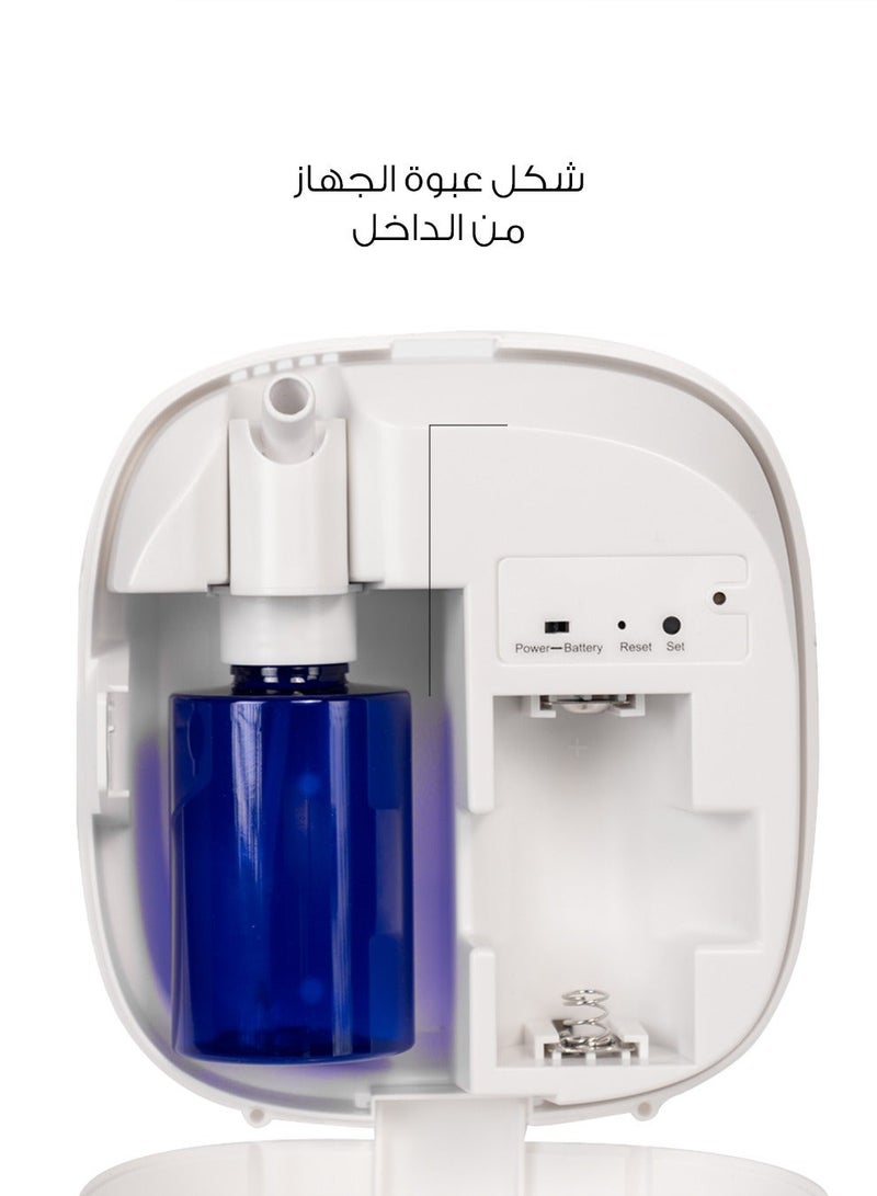 West Story M100 Electric Diffuser Covers 100 to 200 cubic meters Suitable for small spaces, 100ml essential oil bottle, nano technology scent diffuser, easy control via Bluetooth to adjust the aroma intensity, operating hours and operating days, child safety lock, spreads the scent evenly in the place, can be installed directly into the electrical outlet - Image 5