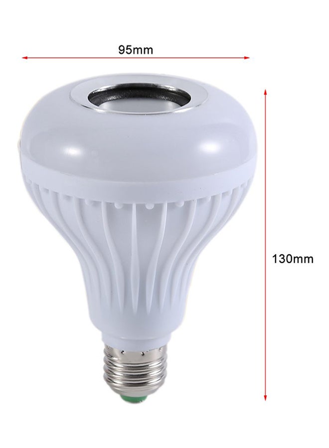 Smart Audio Speaker LED Bulb With Wireless Remote Control Multicolour - Image 3