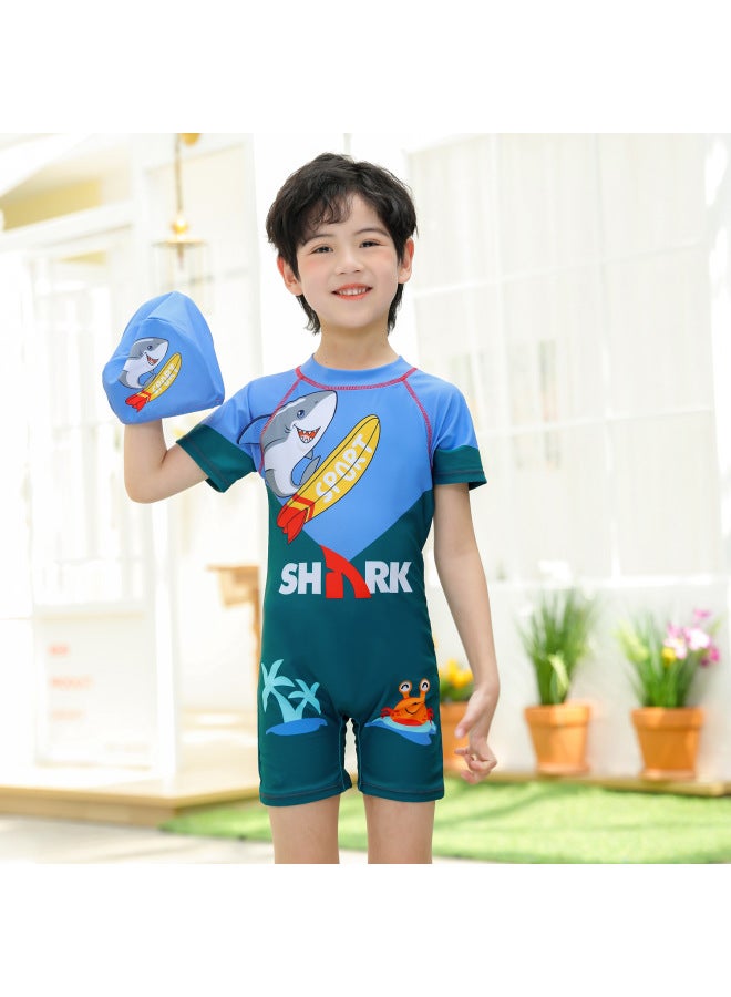 New Boys' Swimsuit Quick-drying Swimsuit For Children And Babies