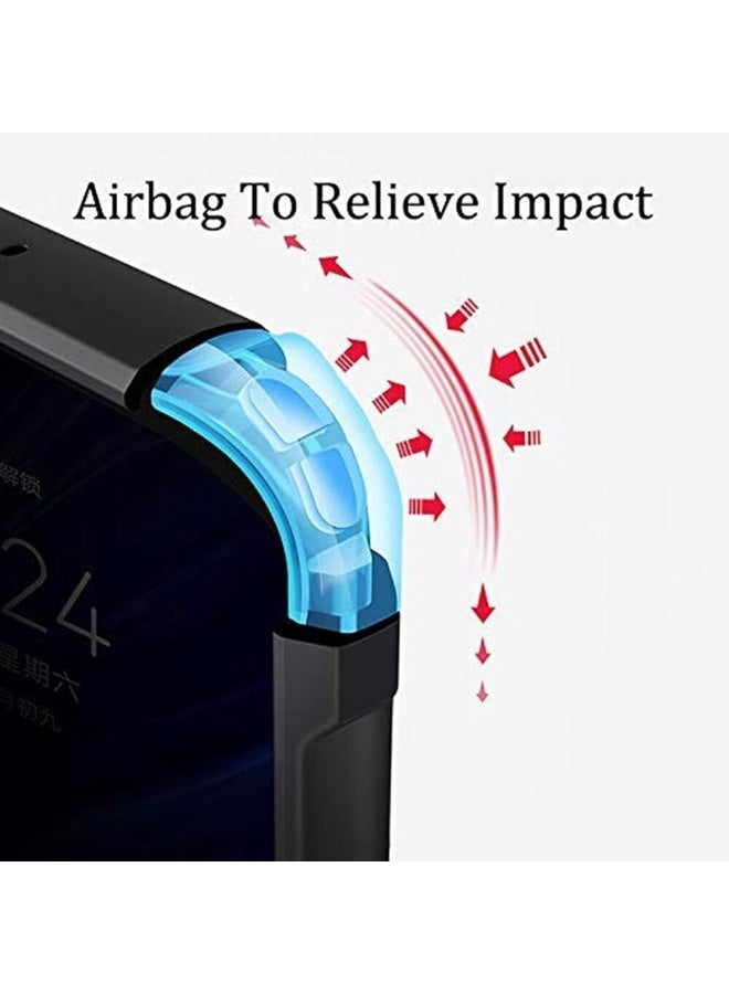 غطاء خلفي شفاف غير مصفر من مادة البولي كربونات الصلبة مع واقي من الصدمات من مادة TPU لهاتف Redmi 15C - Image 2