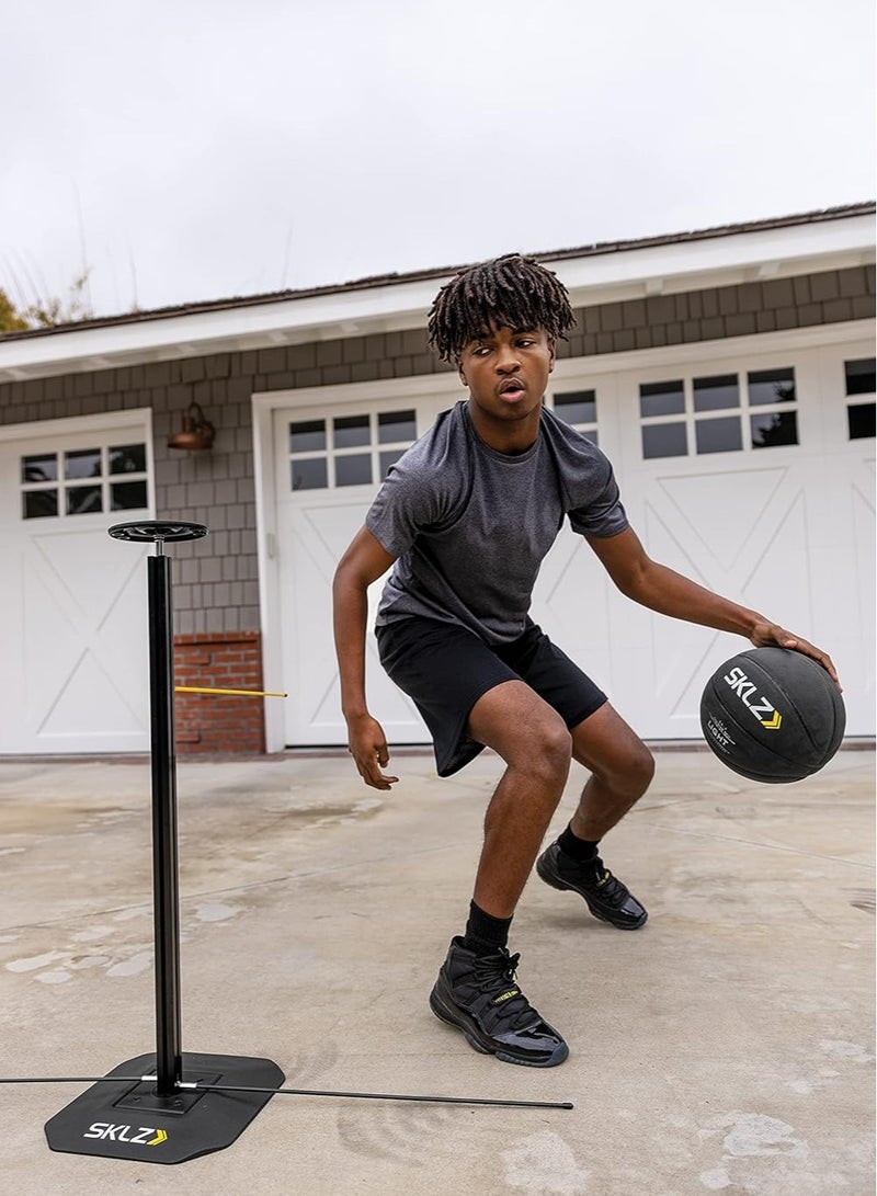 أس كيه أل زي كرة السلة التدريبية الموزونة لتحسين المراوغة والتمرير والتحكم بالكرة، رائعة لجميع الأعمار - Image 3