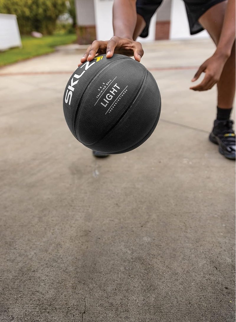 أس كيه أل زي كرة السلة التدريبية الموزونة لتحسين المراوغة والتمرير والتحكم بالكرة، رائعة لجميع الأعمار - Image 2