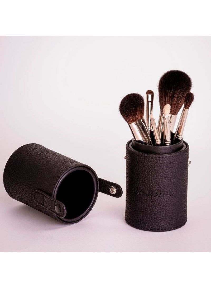 Da Vinci Brush Storage and Travel Box Classic Faux Leather Black 1unit - Image 2