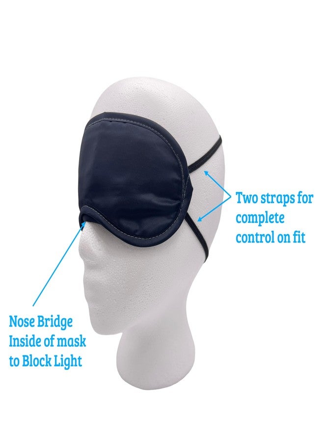 Dream Essentials Sleep Mask Pack of 12 - Eye Shade, Blindfold for Men, Women and Children, Adjustable, Expandable Dual Straps for a Perfect Fit, Cover, Party Games, Travel, Hotel, Yoga, Camp, Nightshift Lightweight - Image 2