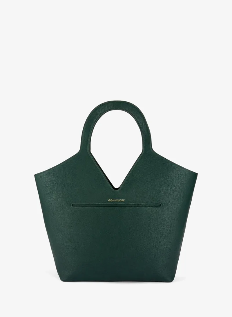 Veganologie  Maze Tote Bag in Green Made from 18 Recycled Bottles for Women | Best Price UAE