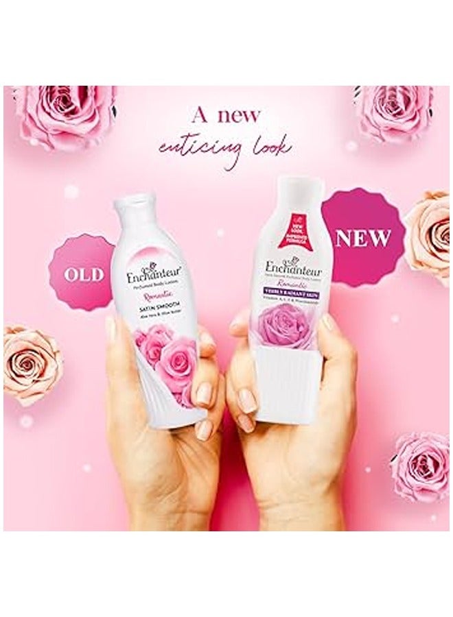 انشانتر لوشن رومانتك بنعومة الحرير من انشانتر 250ملليلتر - Image 3