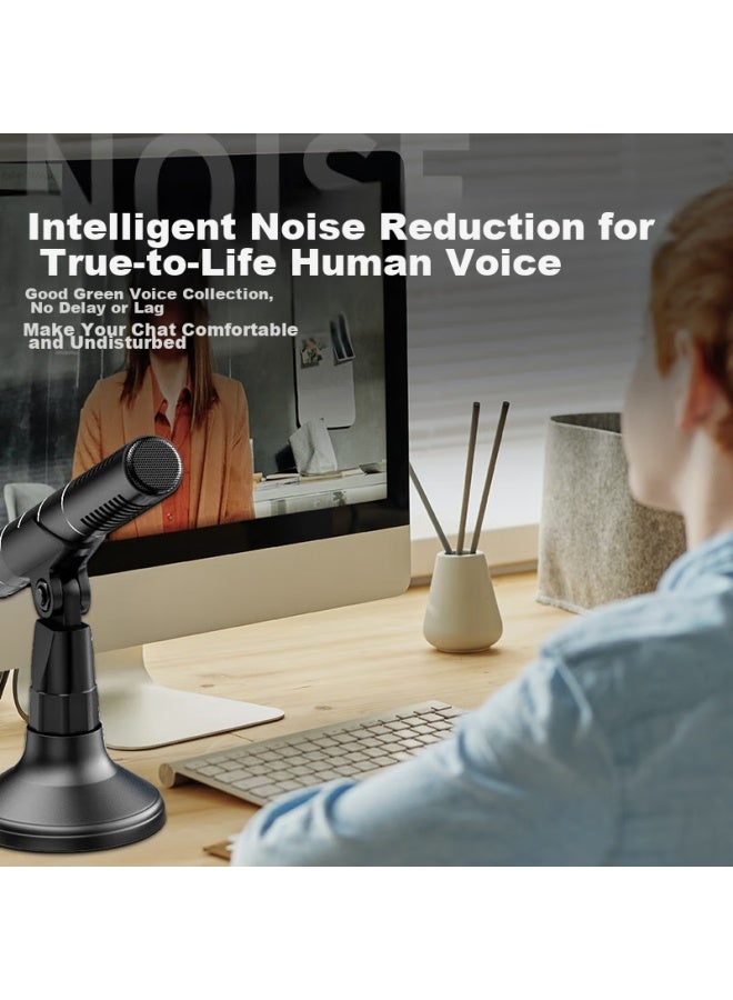 Sast Ok-57 Computer Microphone, Desktop Gaming Microphone, Home Voice Chat Microphone For Pubg, Yy Online Cl, Condenser Microphone With 3.5mm Interface - Image 5