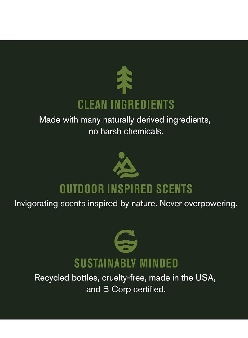 Every Man Jack Every Man Jack 2-in-1 Tea Tree + Cedar Shampoo + Conditioner - Thicken, Cleanse, and Hydrate Hair with Coconut, Aloe, Tea Tree Oil - Naturally Derived and No Harmful Chemicals - 24oz -1 Bottle  - Image 2