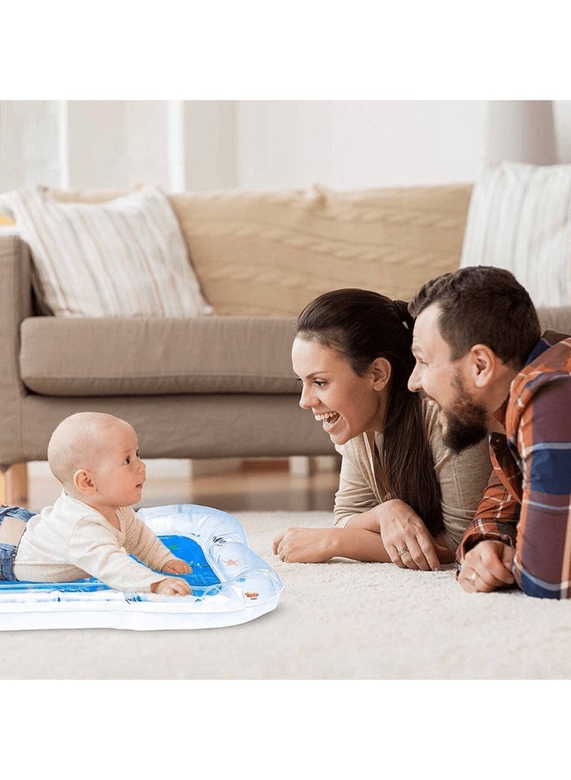 Premium Tummy Time Water Mat, Inflatable Water Play Mat, Extra Large Multi-Stage Activity Center for Promoting Baby Motor and Sensory Development, Portable Playmat with Colorful Vivid Patterns, Ideal Gift for Toddlers - Image 4