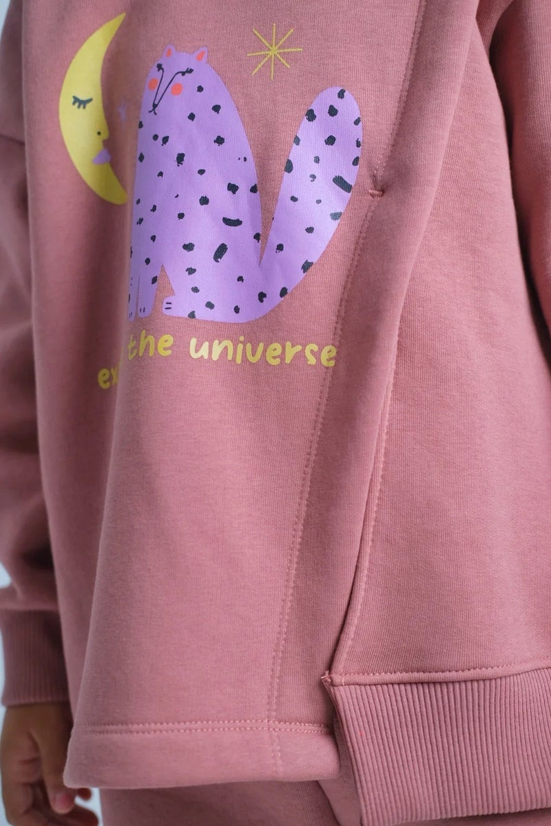 playmore "Explore The Universe" Long-Sleeved Youth Hoodie - Image 3