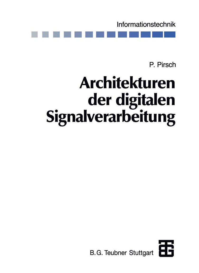 Architekturen der digitalen Signalverarbeitung 