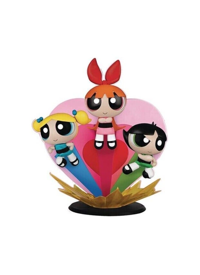 BEAST KINGDOM Powerpuff Girls Deluxe Dynamic Action Heroes Action Figure by Beast Kingdom 