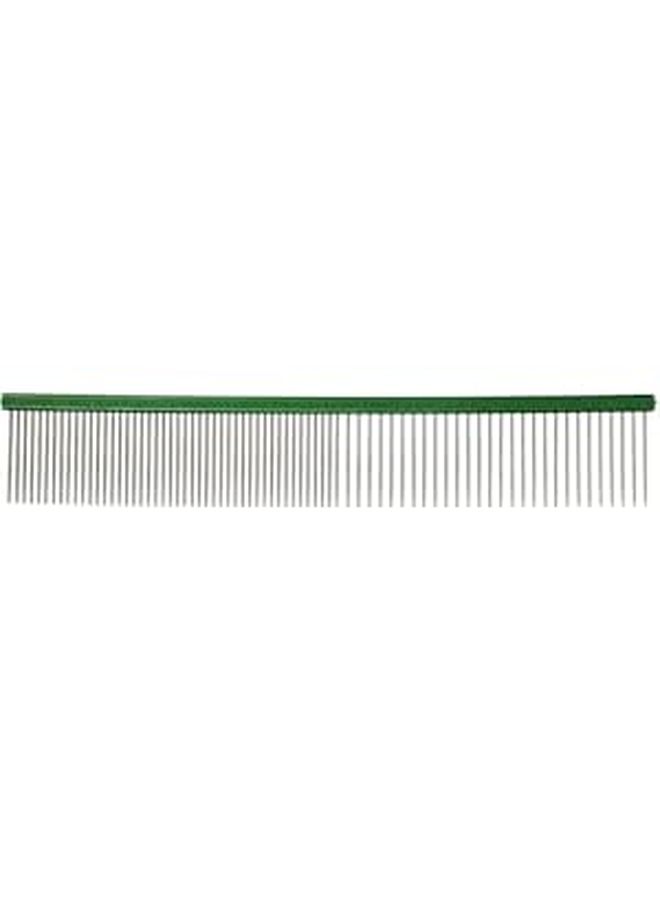 Pet Grooming Comb Dematting Tool For Dogs And Cats Lightweight Aluminum Long Hair Removal Green - Image 1