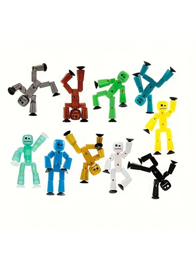 2Pcs Suction Cup Robot Action Figures Random Color For Stop Motion Animation - Image 5