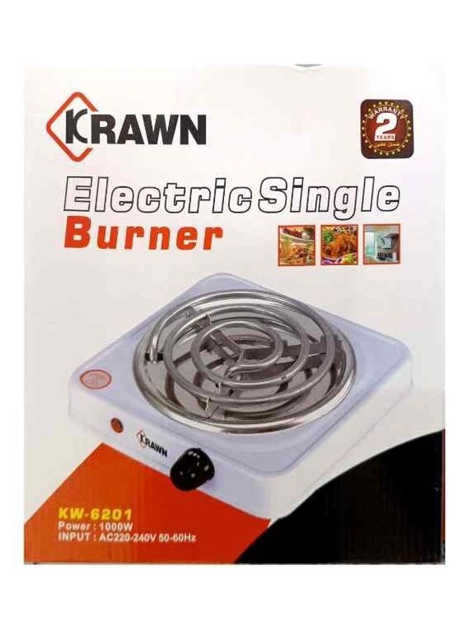 Electric Stove With Single Burner 1000 W 5201 White