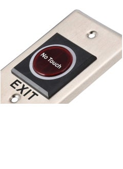Rubik Touchless No Touch Door Infrared Sensor Exit Button Switch with LED Input DC12V Output COM/NC/NO for Access Control Systems Gates and Garage Openers  - Image 2