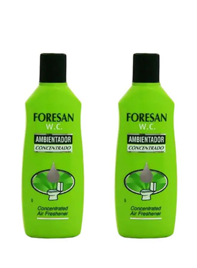 FORESAN Pack Of 2 Oil Air Freshener Green 125ml - Image 1