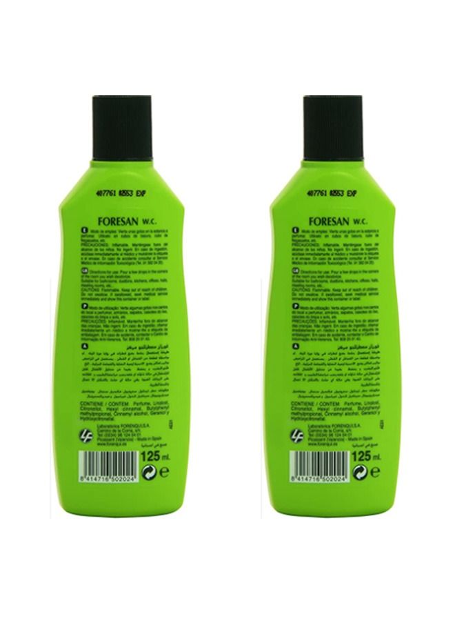 FORESAN Pack Of 2 Oil Air Freshener Green 125ml - Image 2