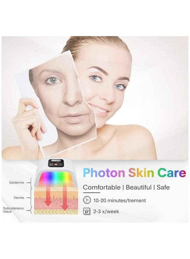 Omega LED-Face-Light-Therapy Device 7 in 1 Color LED Face Mask Facial Body Beauty Equipment  - Image 3