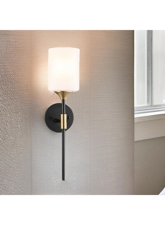 SINOMAN ضوء جدار SINOMAN لغرفة المعيشة حديث/مصابيح جدارية لغرفة النوم/لغرفة المعيشة/أضواء جدارية لتزيين المنزل/مصباح جدار بجانب السرير (أسود_ذهبي، بدون لمبة) - Image 1