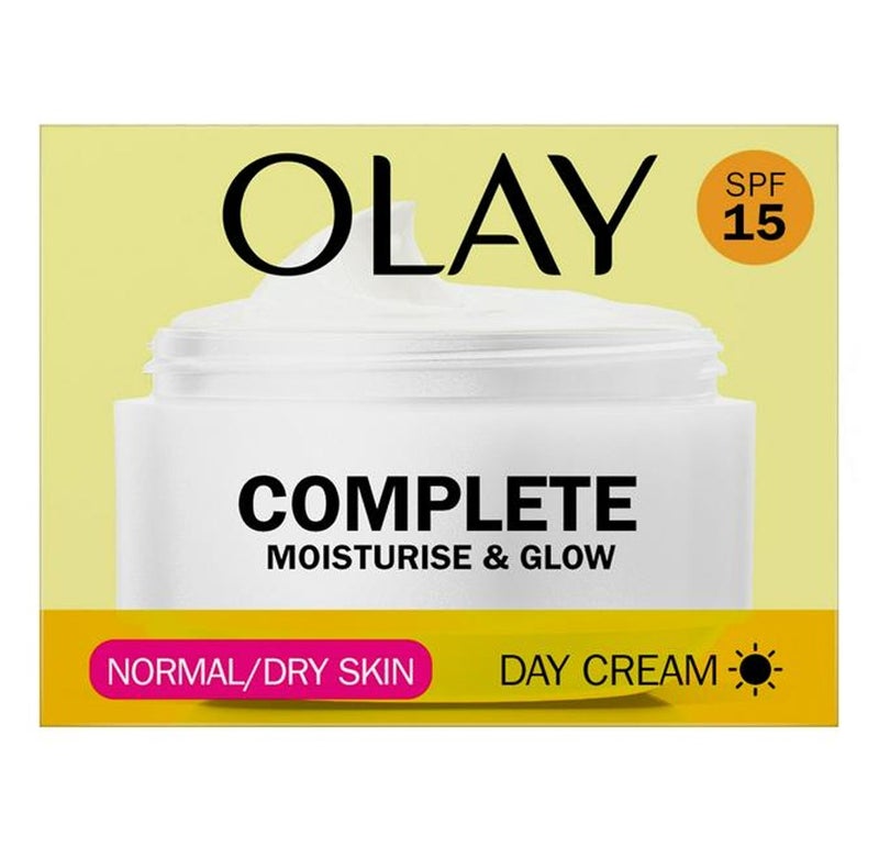 Olay Complete Moisturise & Glow SPF 15 Day Face Cream 50ml