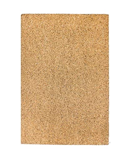 Ditya Crafts لوح ديتيا كرافتس أرحم للتسويق شكل مستطيل من الفلين بحجم A-4 للأعمال الفنية والحرفية (3 مم لكل منها)، بني - Image 3