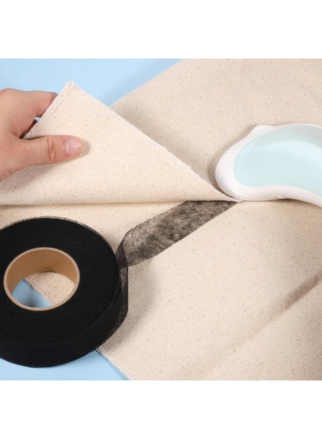 وينر شريط لاصق للخياطة بطول 140 ياردة وعرض 1 بوصة، لفتان من شريط لاصق للأقمشة بدون خياطة، شريط لاصق للخياطة والتطريز للستائر والسراويل والملابس ومشاريع الحرف اليدوية. - Image 4