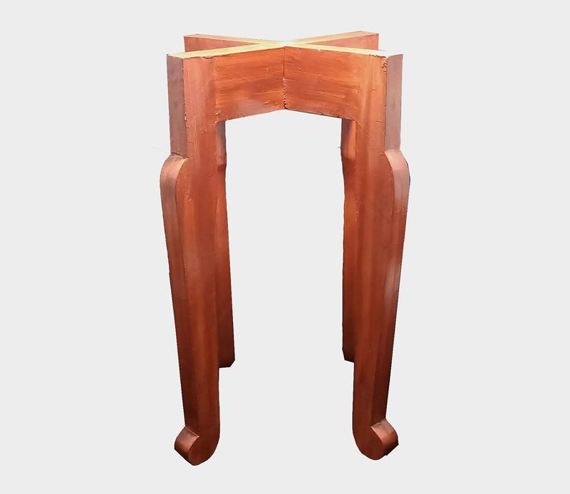 Generic Qadri Handicrafts Octagonal Marble Table Top White 12 x 12 Inch Console Table Living Room  - Image 5