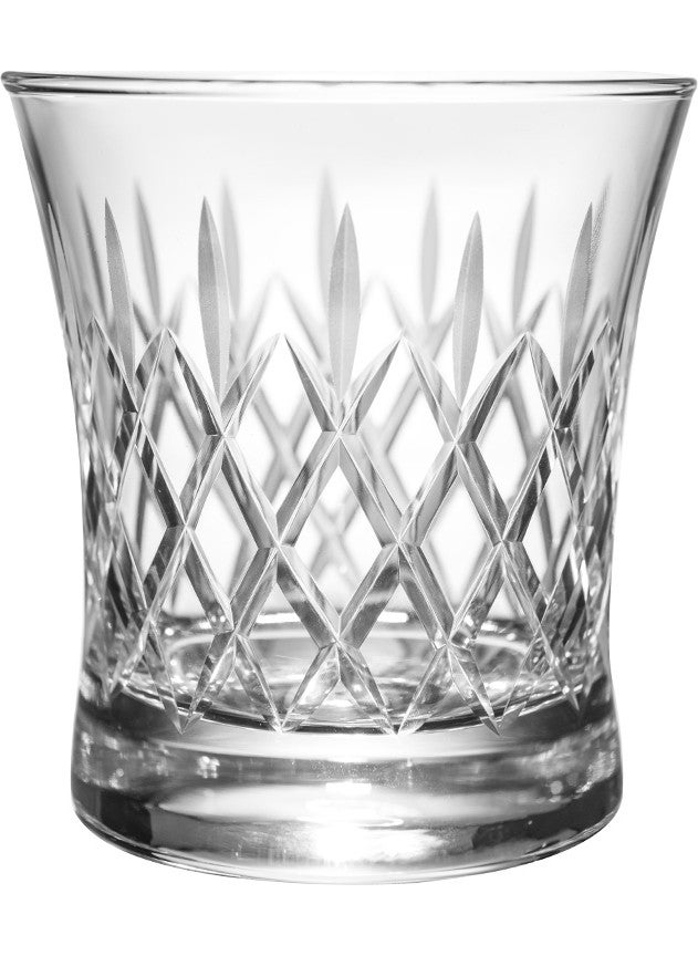 Royal Home Roya Home Delux Plain Cut Hand Decorated Gilded 6 Piece Patterned Water Glass Set  - Image 1