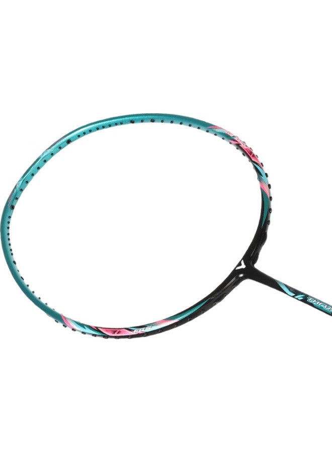 Victor Badminton Racket, Single Racket, For Men And Women Beginners, Lightweight, High-Power Offensive Racket, Upgraded Iron Hammer Tk-Hmr Pro, Turquoise Green - Image 3