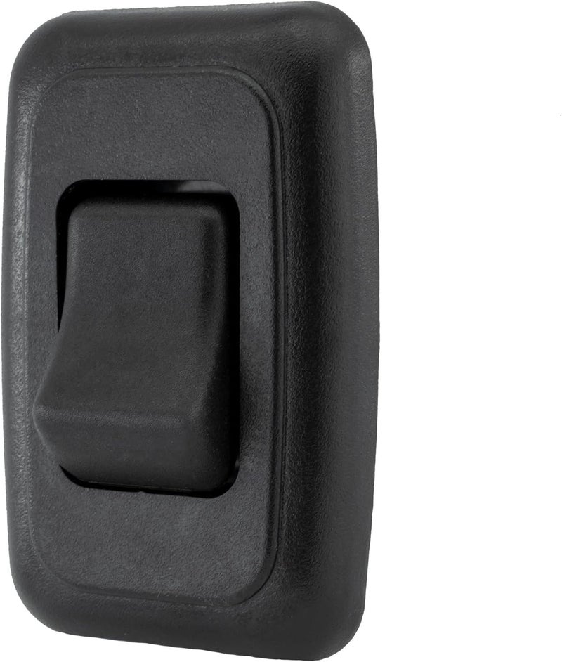 American Technology Components Single SPST On-Off Switch with Bezel, 12-Volt, for RV, Trailer, Camper (Black) - Image 1