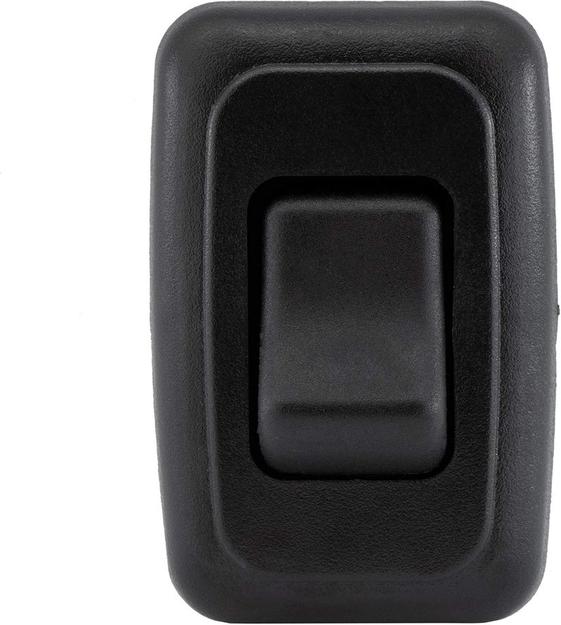 American Technology Components Single SPST On-Off Switch with Bezel, 12-Volt, for RV, Trailer, Camper (Black) - Image 2