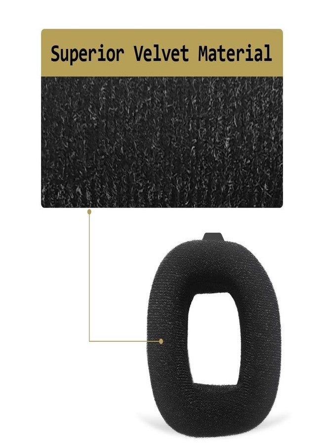 MQDITH Comfort Velour Replacement Ear Pads Compatible with Astro A40 TR Headset - Image 3
