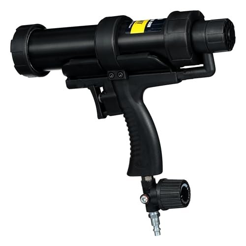 3M Single Cartridge Applicator Gun with Regulator, 39000, Pneumatic Applicator, Smooth Dispensing for Automotive Seam Sealing - Image 2