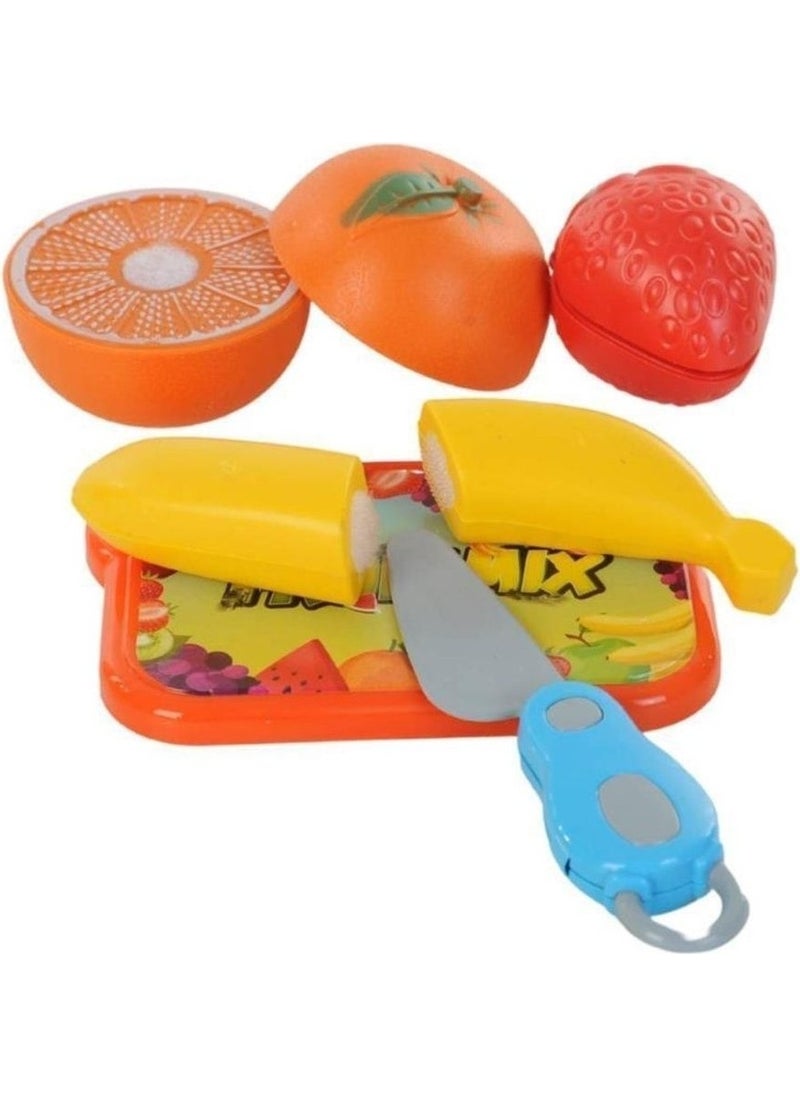 Uçar Oyuncak - Flying Toy Cash Register with Barcode Scanner, Weighing Scale, Pos Machine, Calculator, Cutting Fruits, Super Ma - Image 1