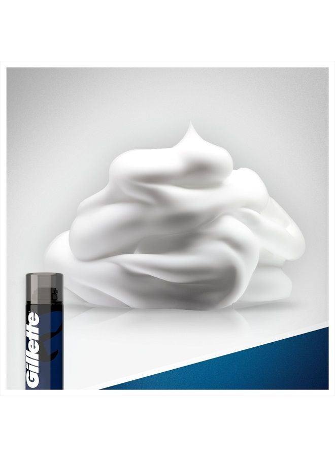 Gillette Classic Sensitive Skin Men's Shaving Foam, 200ml - Image 3