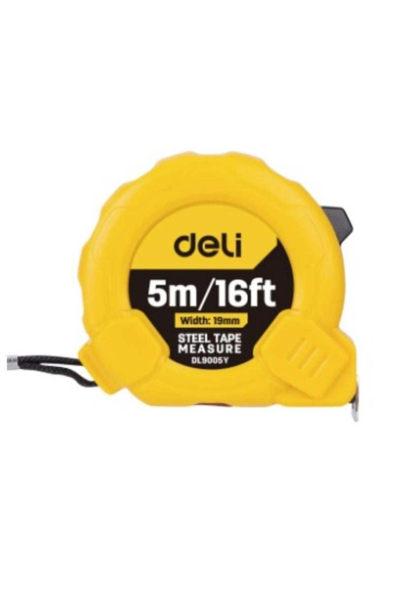Deli steel measuring tape 5m