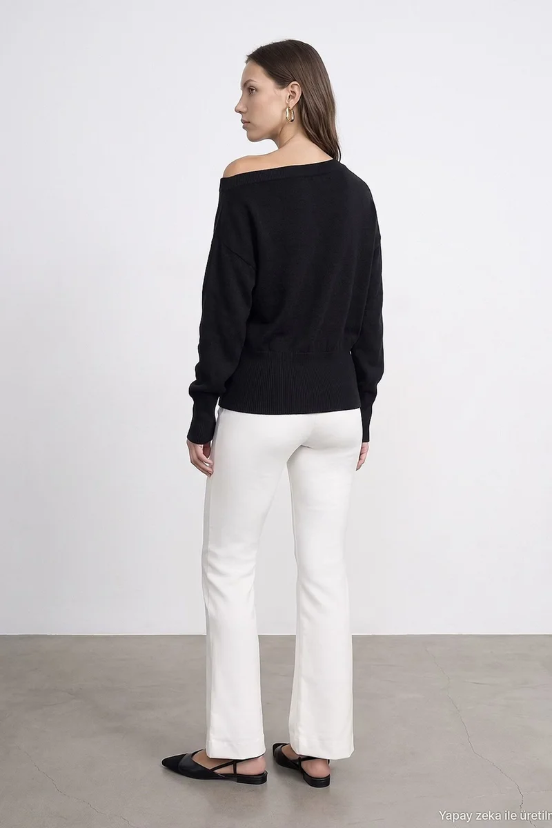 Dilvin Beige Natural DILVIN Women's Straight-Leg Pants for Women | Best Price UAE