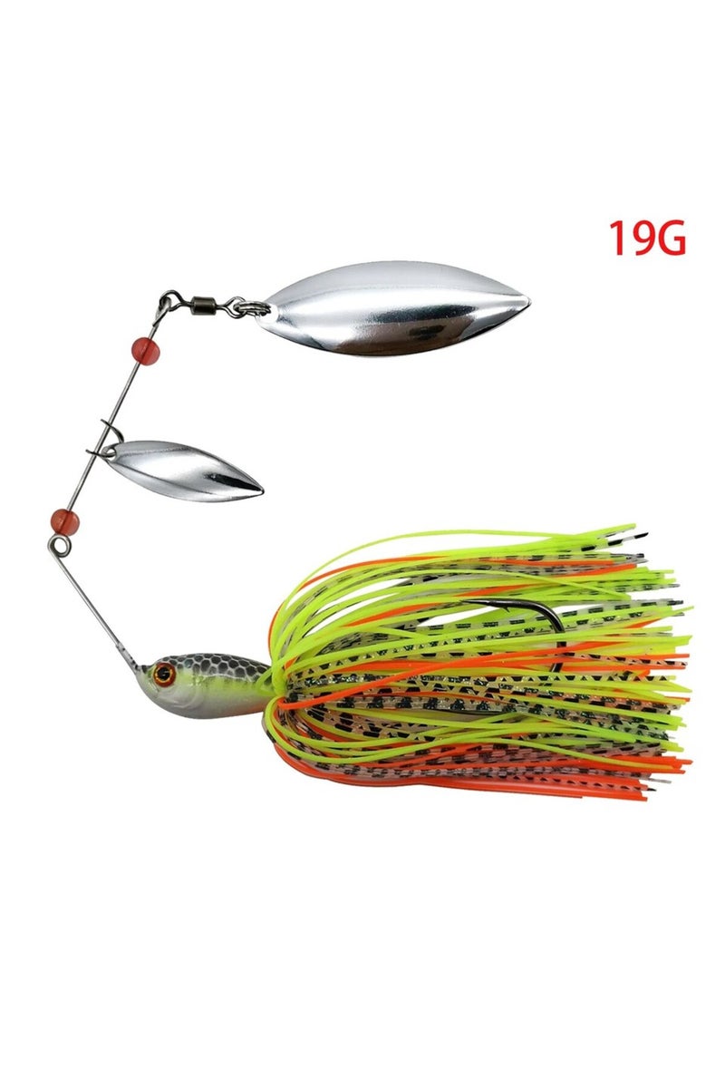 spinner8 Mycena 16G&18G&21G Spinner Bait Bass Jig Chatter Bait Fishing Lure Chatterbait Fishing Kit