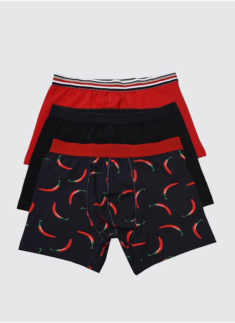 trendyol - Multi Color Male 3-Pack Boxer - Image 1