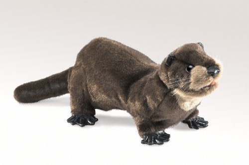 Folkmanis River Otter Hand Puppet Brown 1 EA - Image 5