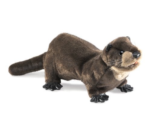 Folkmanis River Otter Hand Puppet Brown 1 EA - Image 1