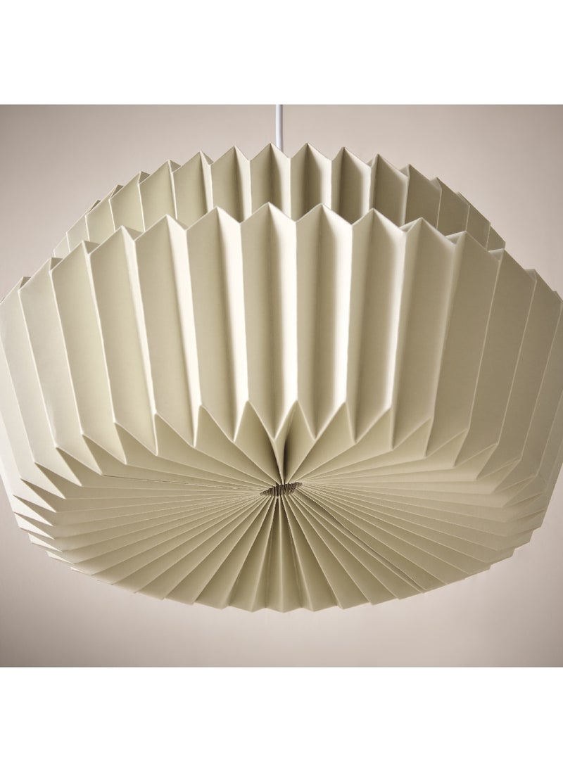Home Box Tasha Metal Pendant Lamp with Canopy and Paper Shade 40 x 150 x 40 cm  - Image 3