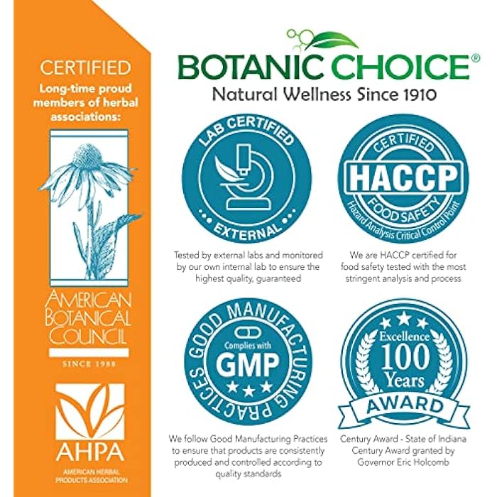 Botanic Choice Oat Fiber - Natural Dietary Supplement for Digestive Health - Women and Men - 90 Tablets (1000mg) - Image 5